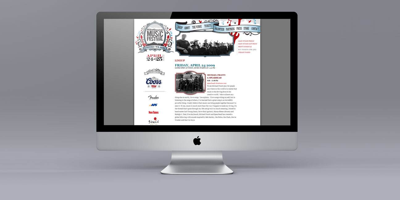 New Portfolio Page – Test — web mmmf 2009 02